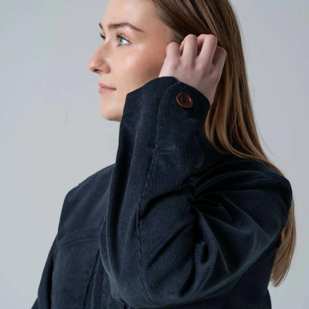 Jack Corduroy Jacket in Storm - Image 6