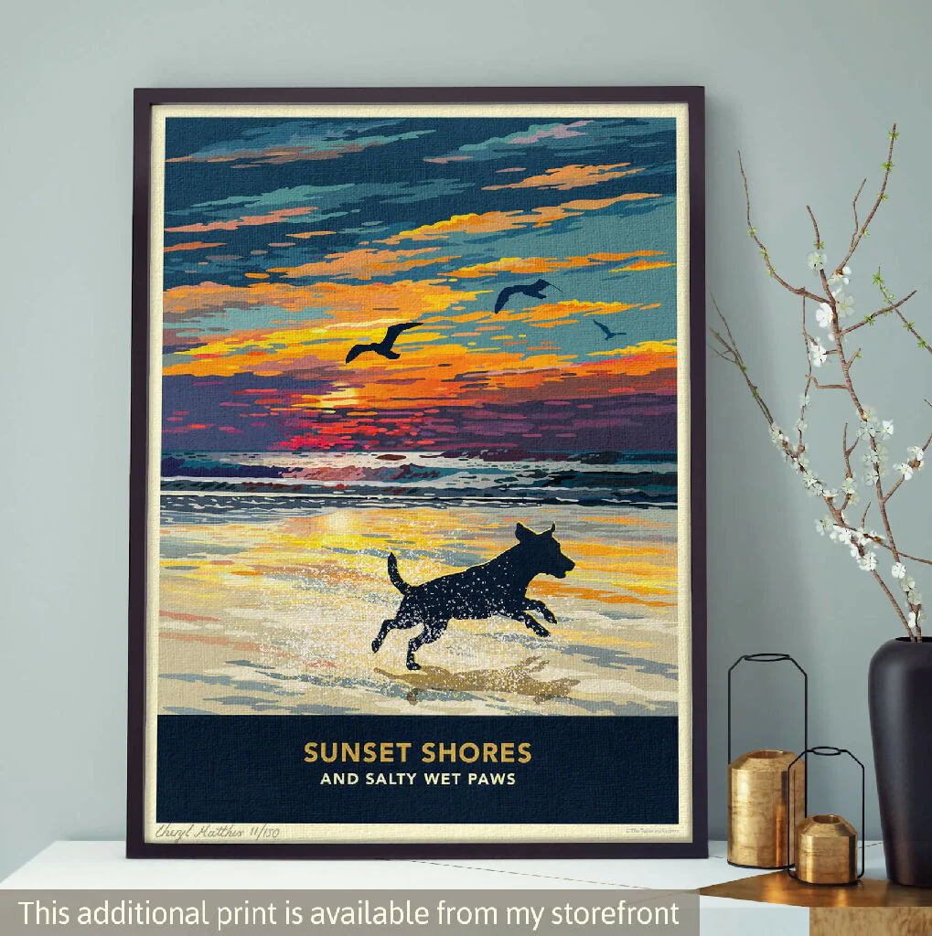 JACK RUSSELL ‘WAGGY TAILS’ LIMITED EDITION ART PRINT - Image 10