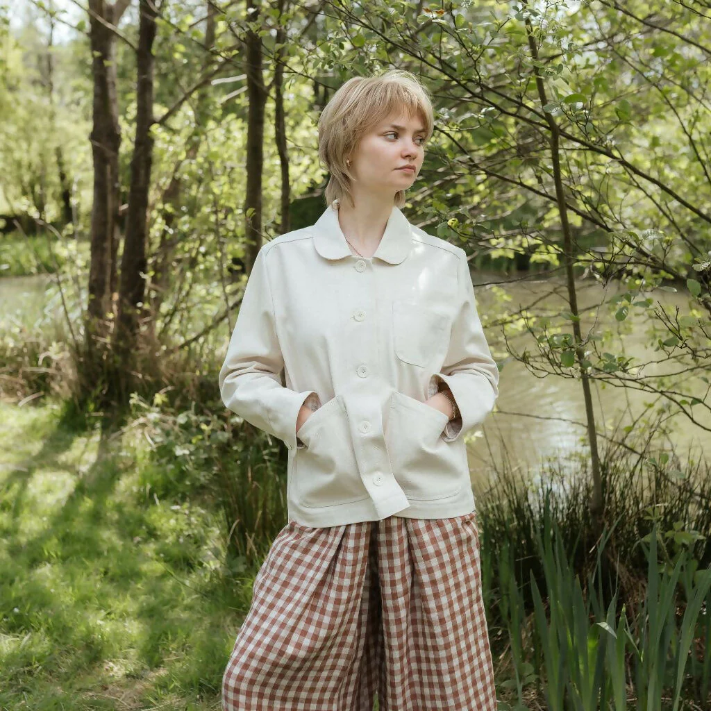 Jack Seeded Cotton Jacket - Image 2