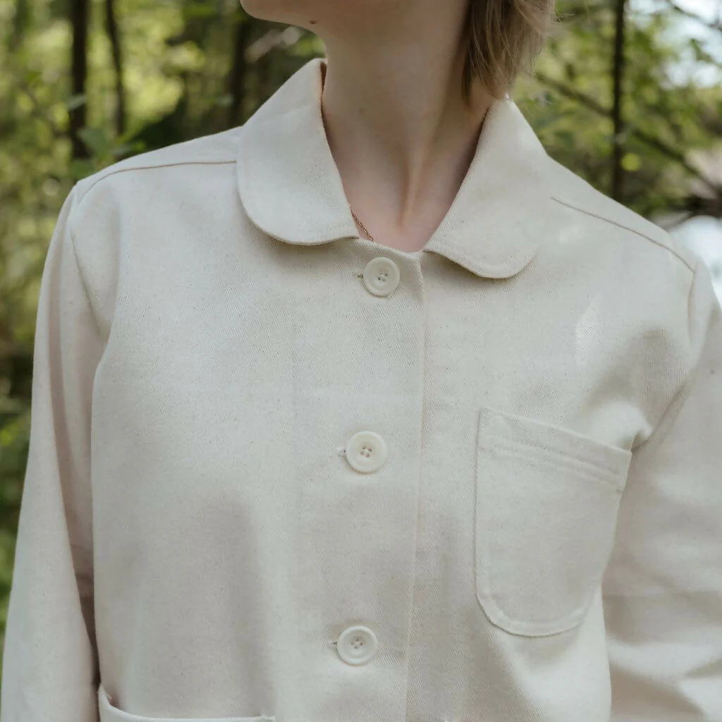 Jack Seeded Cotton Jacket - Image 3