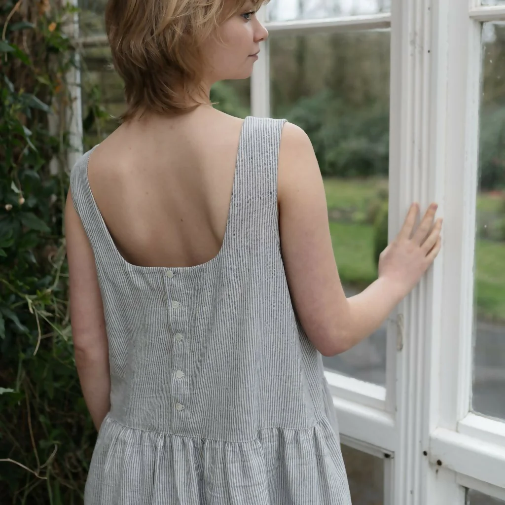 Joyce Low Waisted Dress - Image 3