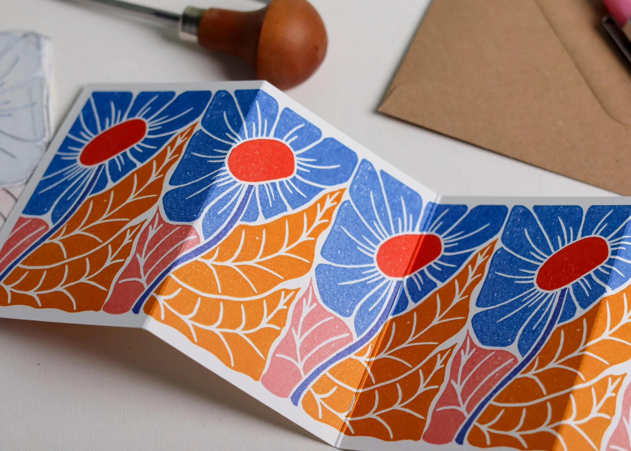 Joyful Garland Card | Single Card & Envelope - Image 7