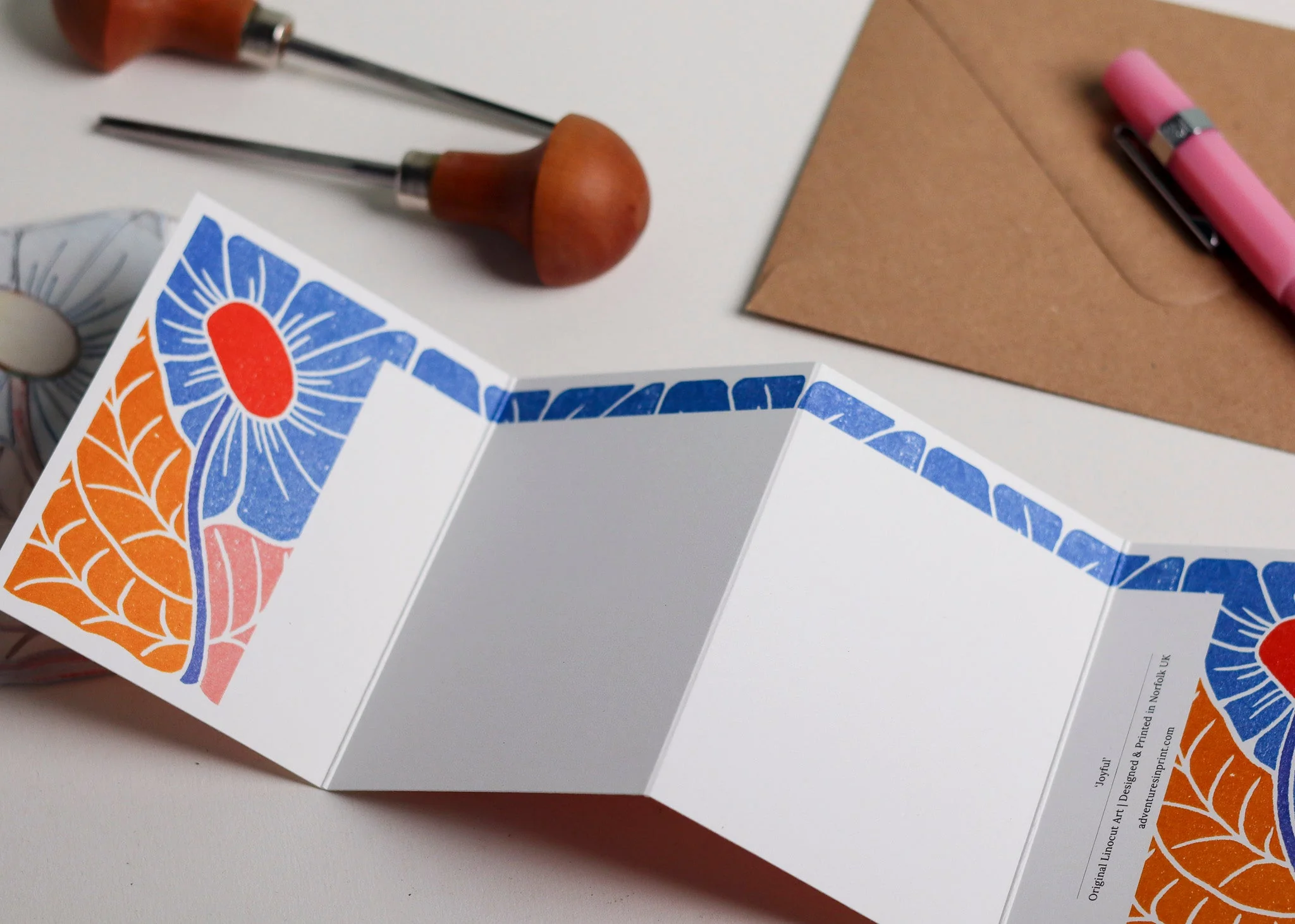 Joyful Garland Card | Single Card & Envelope - Image 8