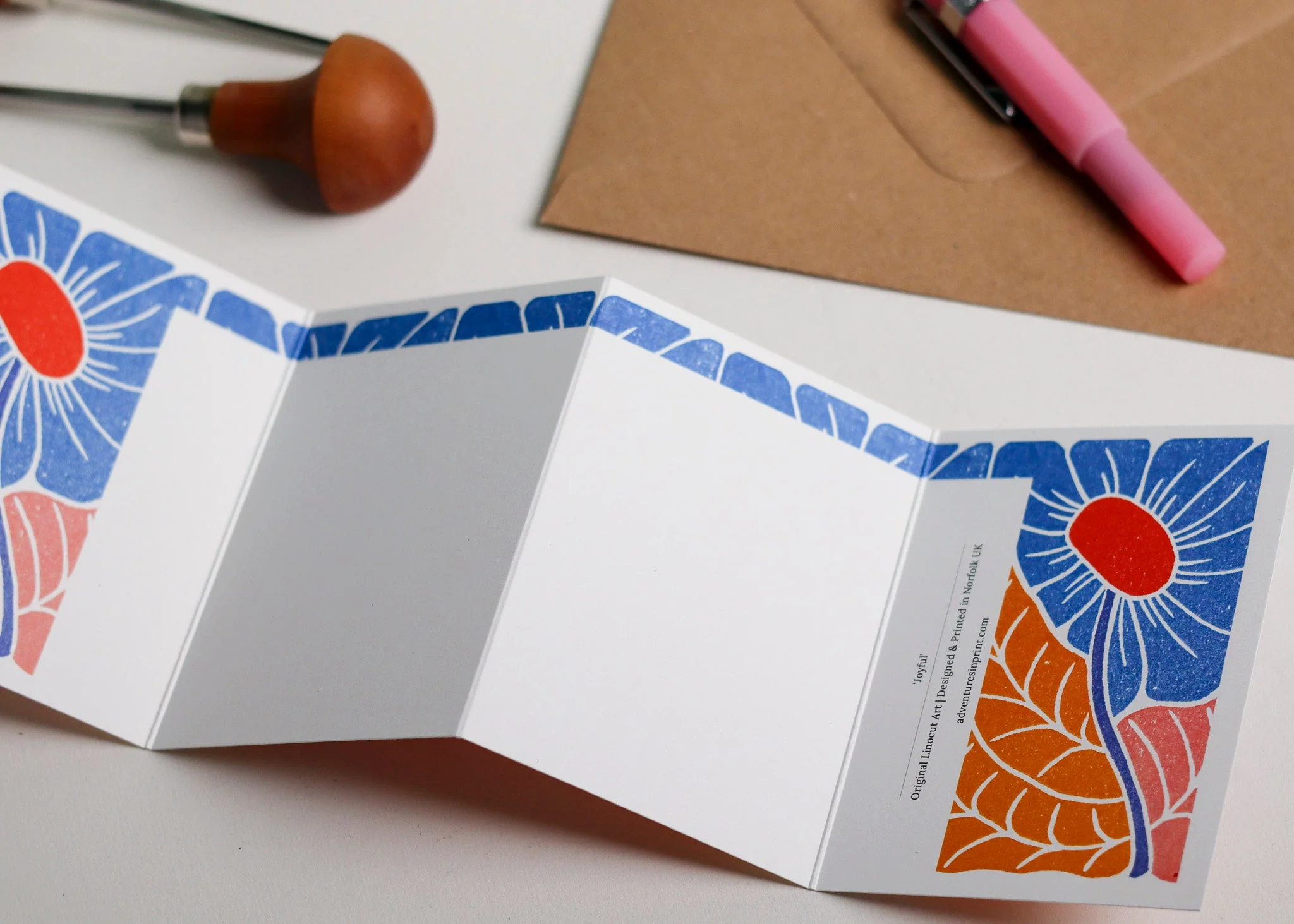 Joyful Garland Card | Single Card & Envelope - Image 9
