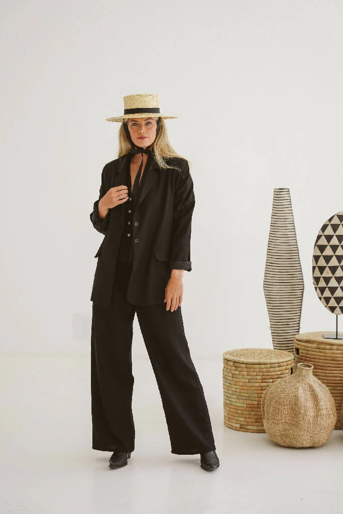 Julia Linen Boyfriend Jacket - Image 2