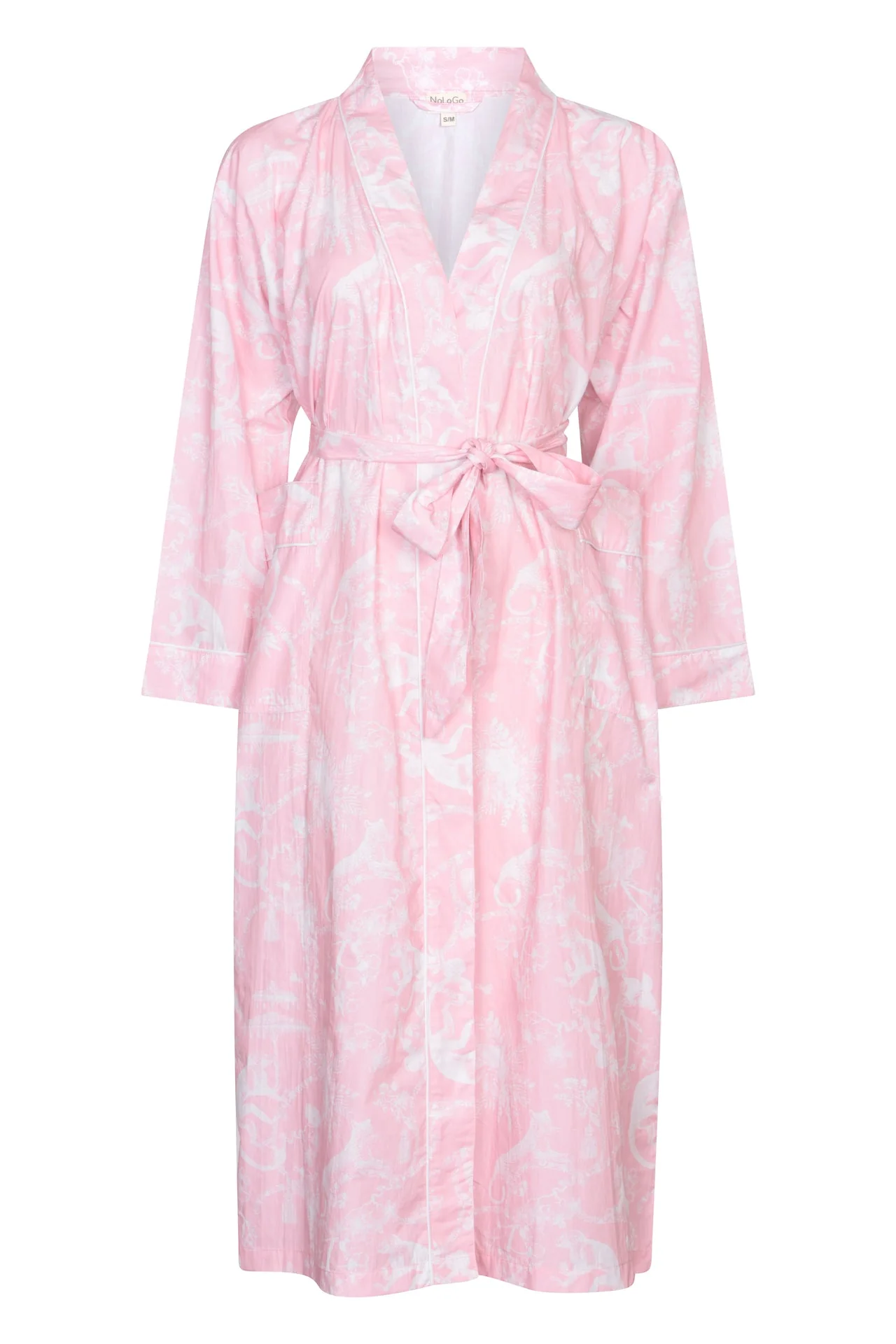 Jungle Party Kimono Robe - Blue - Image 5