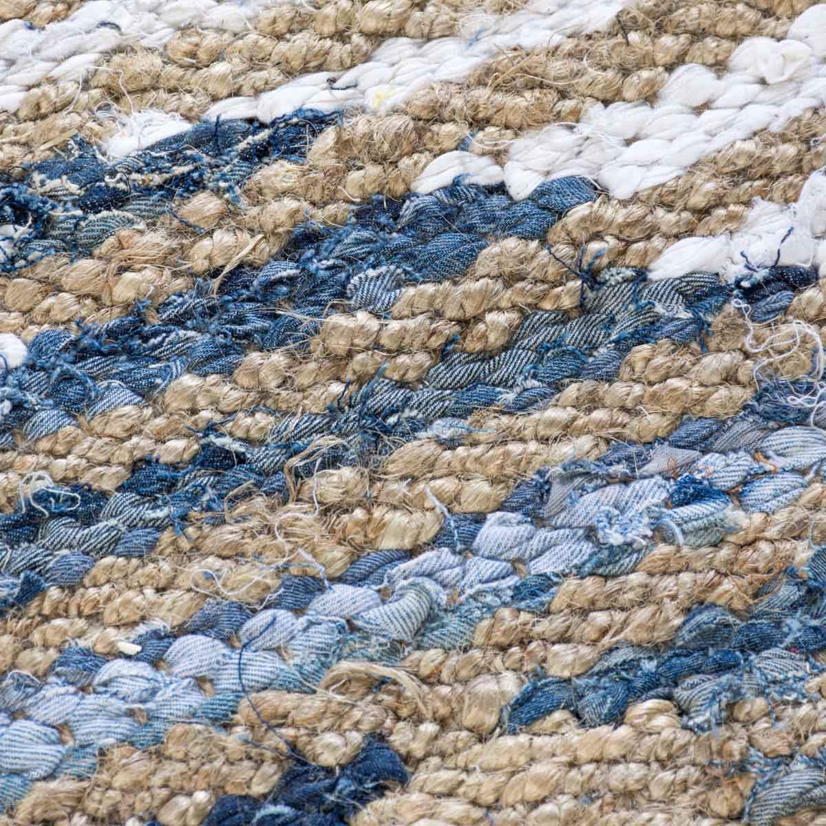 Jute & Denim Rug - Image 3