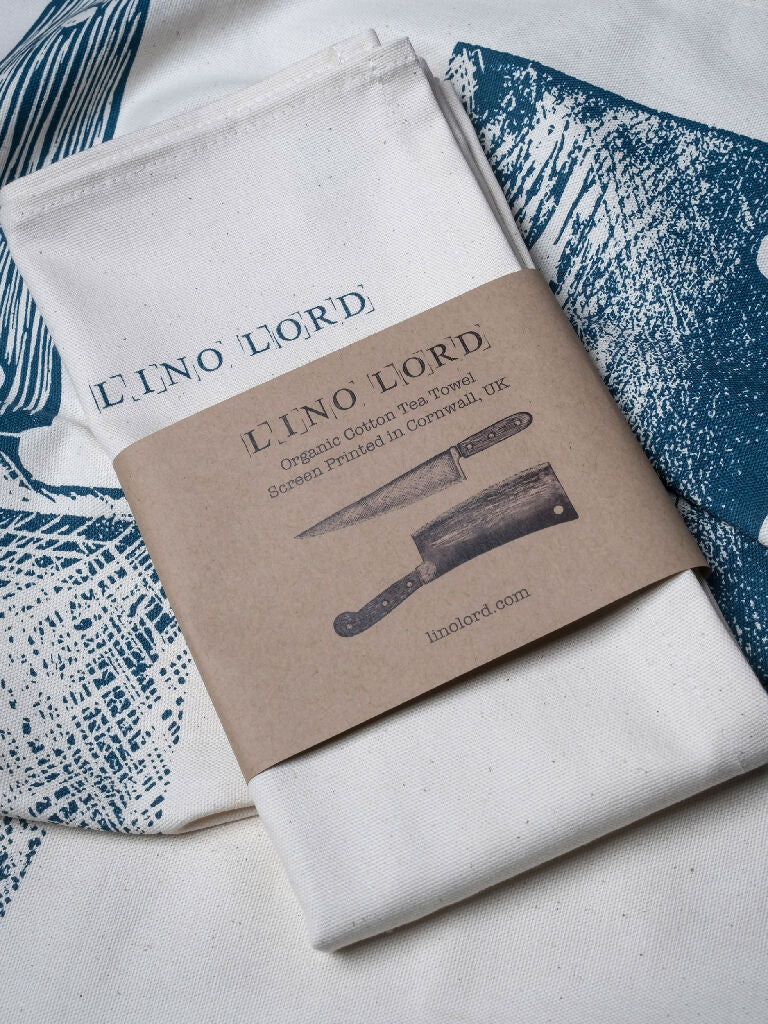 Knife & Cleaver Organic Cotton Tea Towel - Image 2
