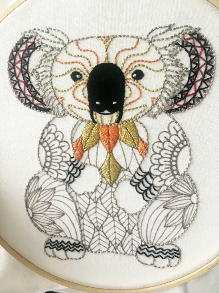 Koala Embroidery Kit - Image 5