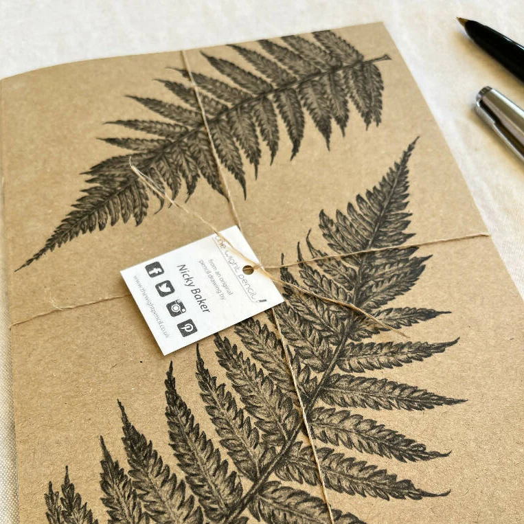 Kraft Notebook - Fern - Image 2