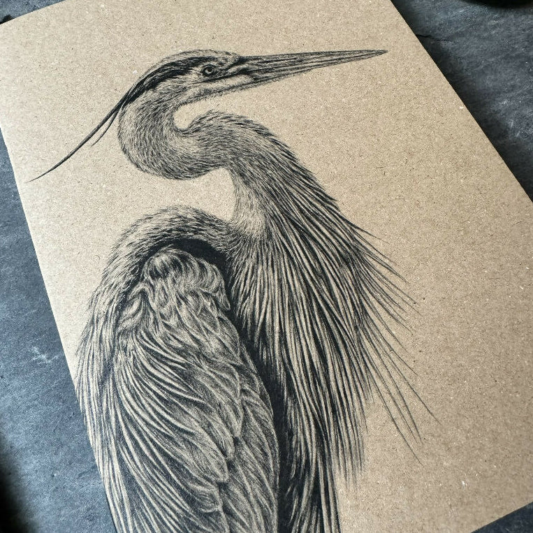 Kraft Notebook - Heron - Image 2