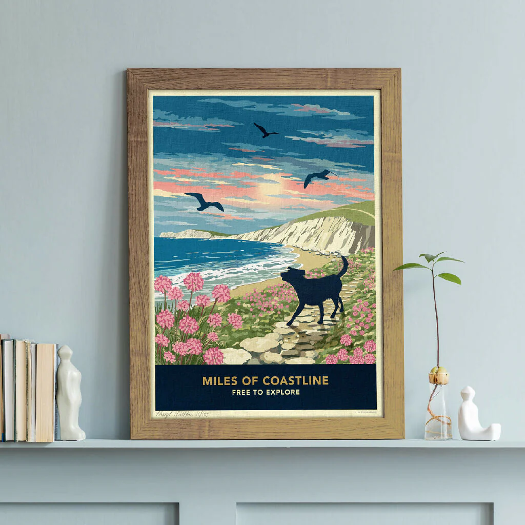 LABRADOR 'COASTAL WALKS’ LIMITED EDITION ART PRINT - Image 5