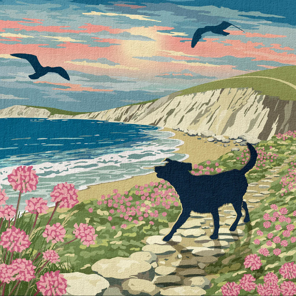 LABRADOR 'COASTAL WALKS’ LIMITED EDITION ART PRINT - Image 8