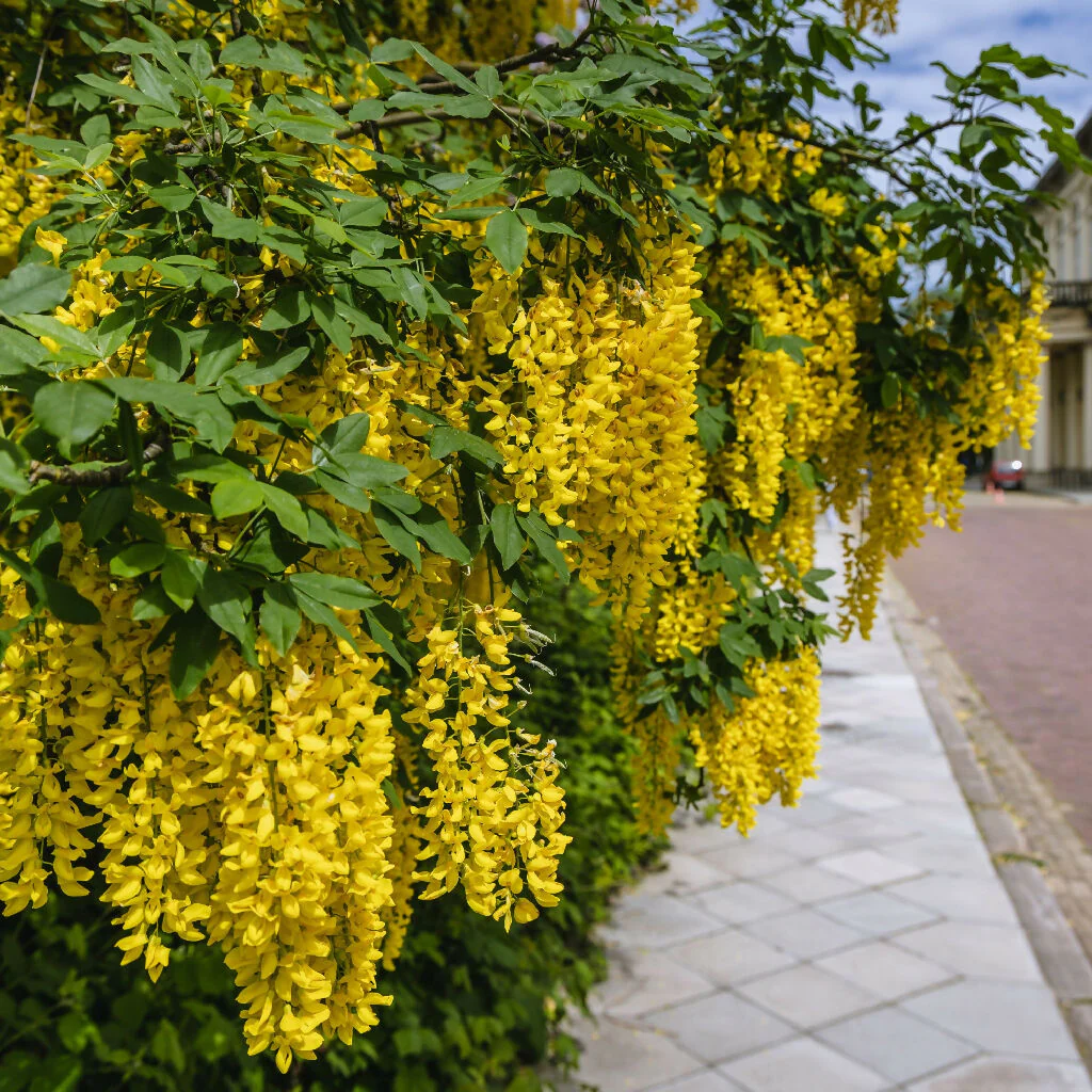 Laburnum Trees, 'Vossi', Full Plants in 10 Litre Pots - Image 3