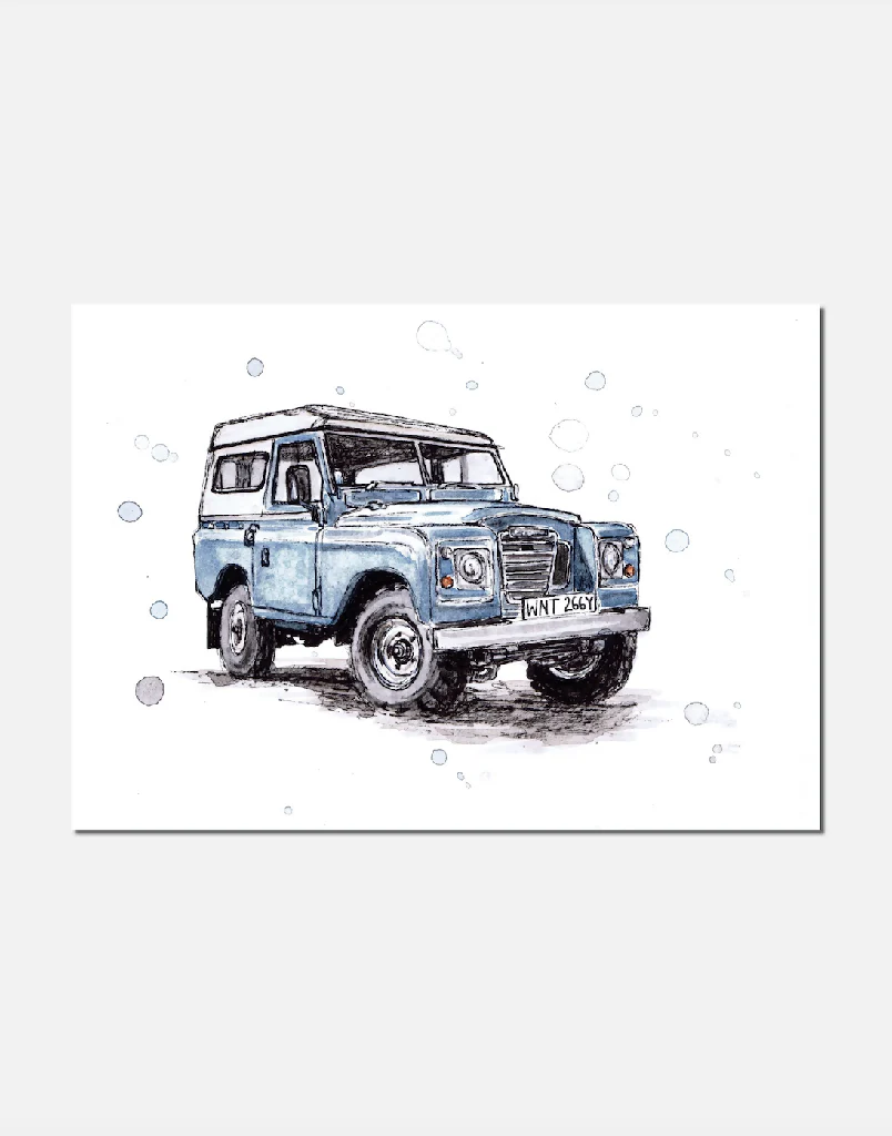 Land Rover Series 3 | Signed Limited Edition Print - Image 2