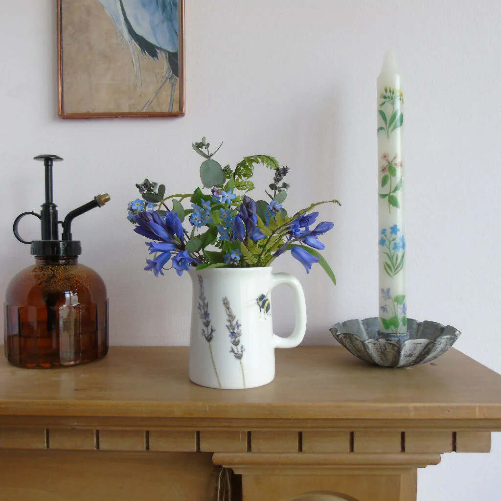 Lavender and Bee Fine Bone China Quarter Pint Jug - Image 7