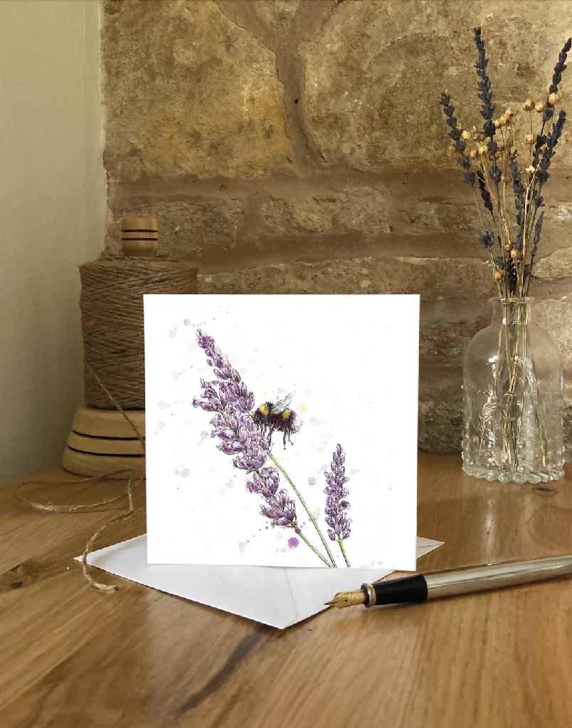 Lavender haze | Greetings Card