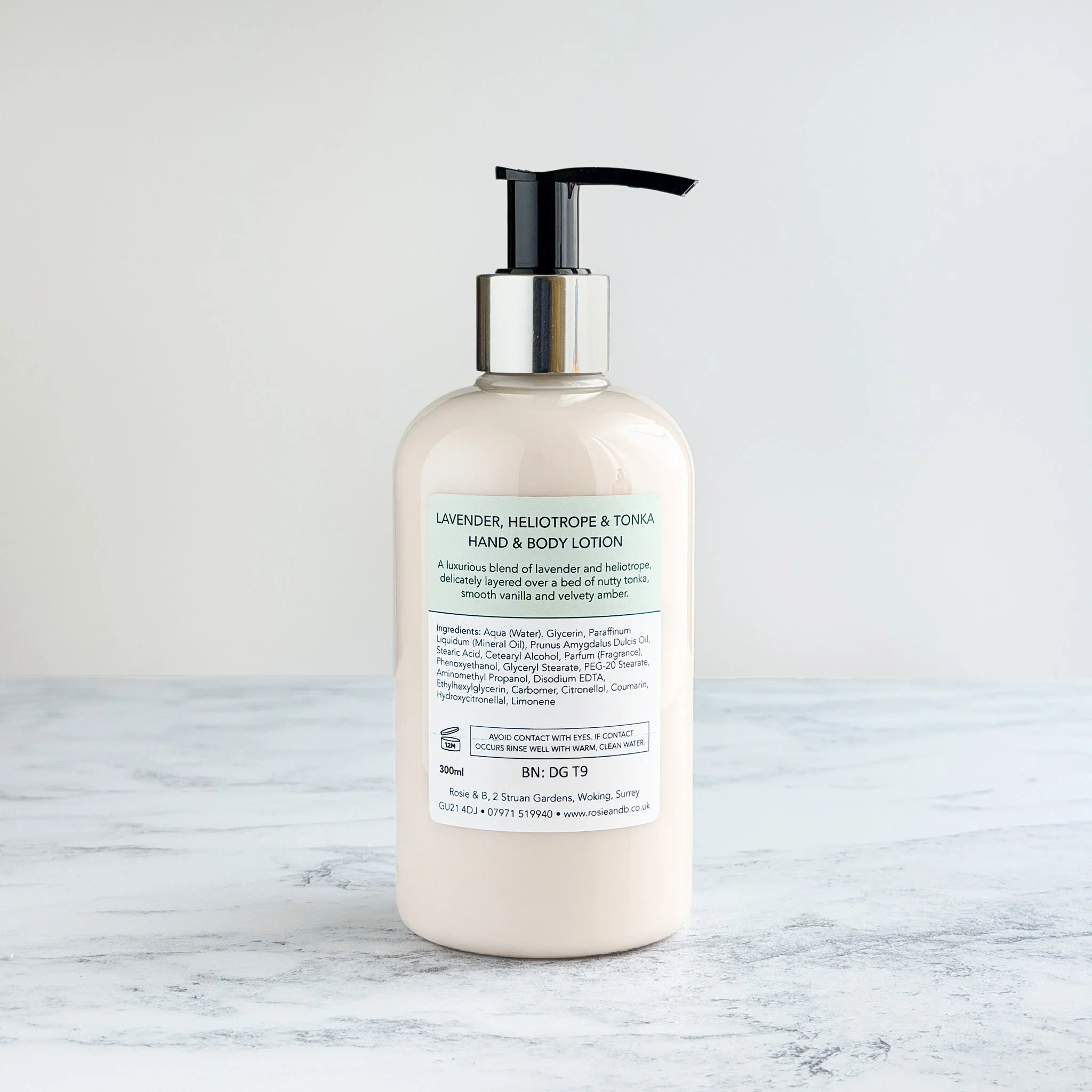 Lavender, Heliotrope & Tonka Hand & Body Lotion - Image 3