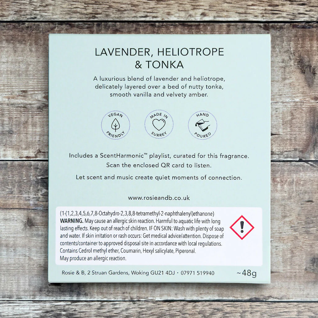 Lavender, Heliotrope & Tonka Wax Melts - Image 3