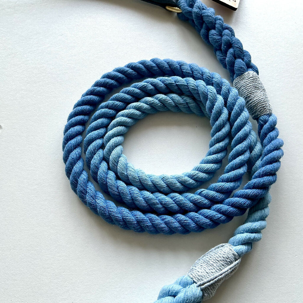Leather Handle & Rope Lead - Image 2