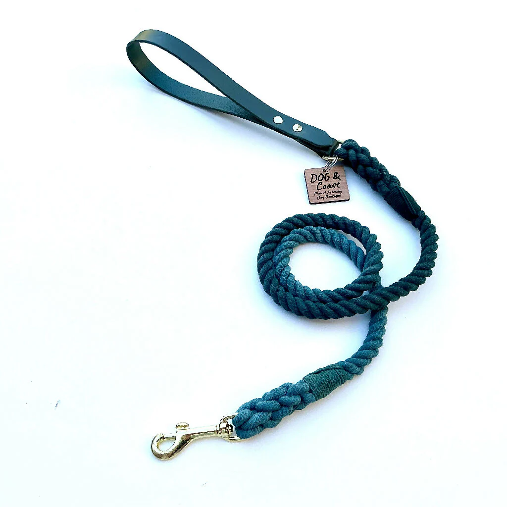 Leather Handle & Rope Lead - Image 6