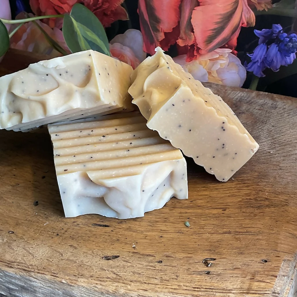 Lemongrass and cedar wood soap