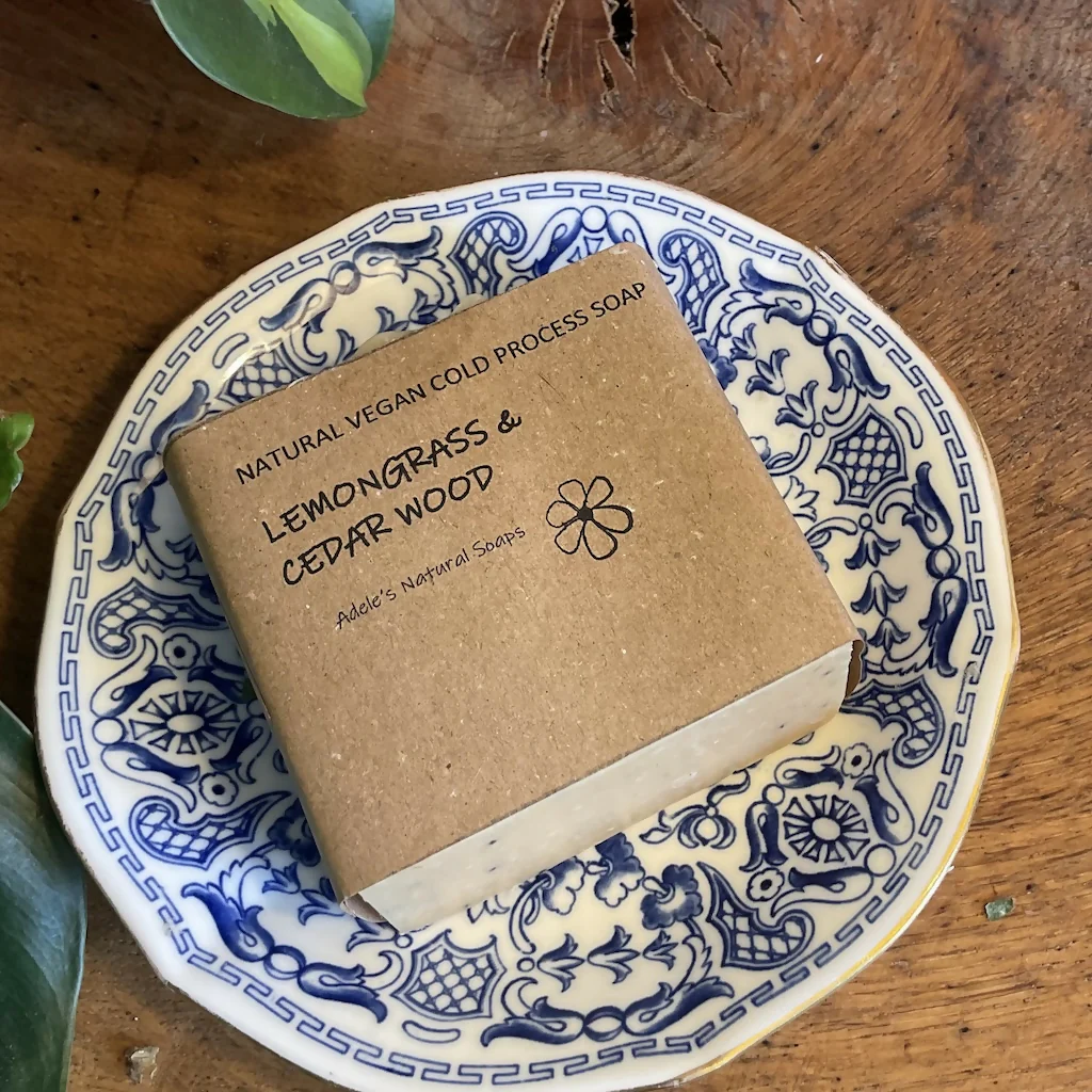 Lemongrass and cedar wood soap - Image 3