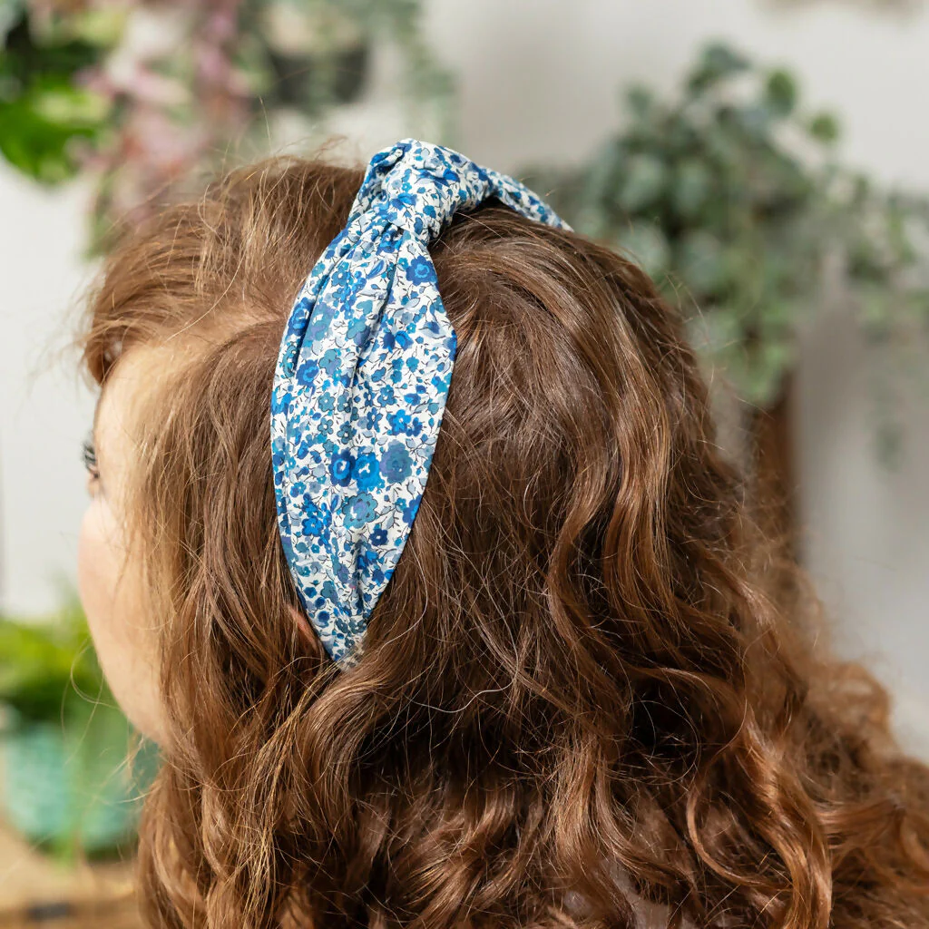 Liberty Classic Knot Headband - Emma and Georgina B Print - Image 3