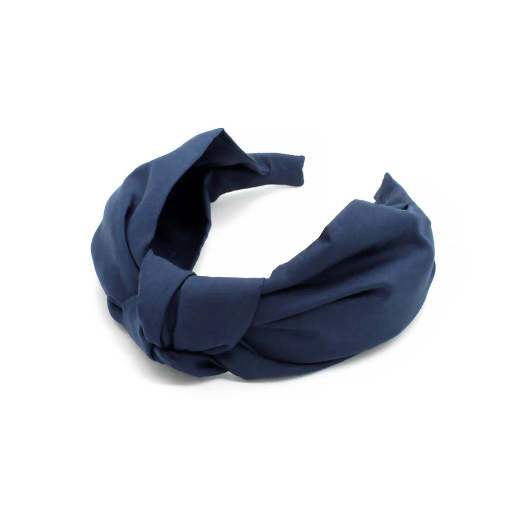Liberty Classic Knot Headband - Navy C Print - Image 3