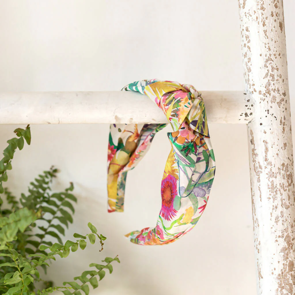 Liberty Classic Knot Headband - Tresco F Print