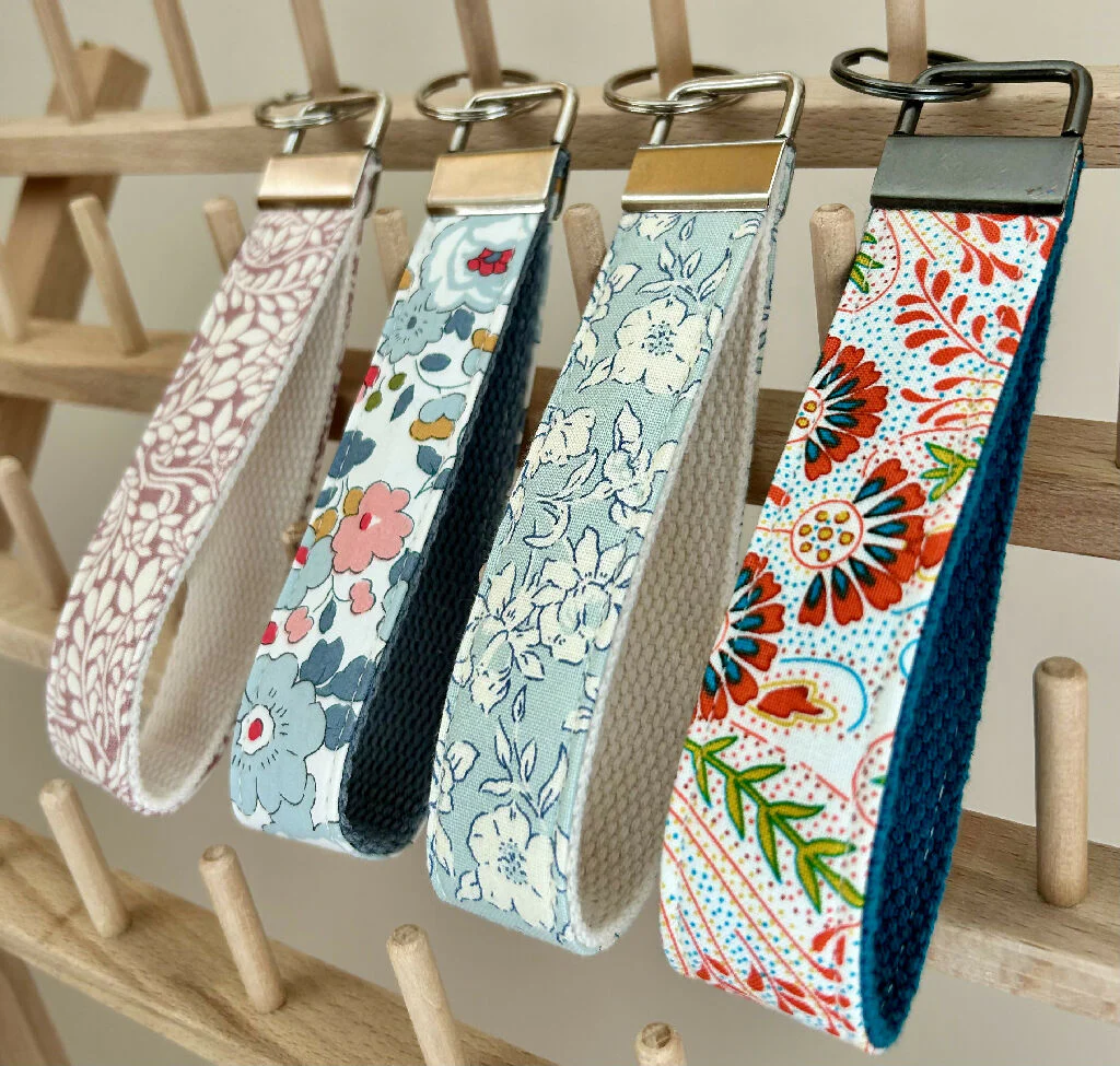 Liberty Fabric Keyring 1 - Image 2