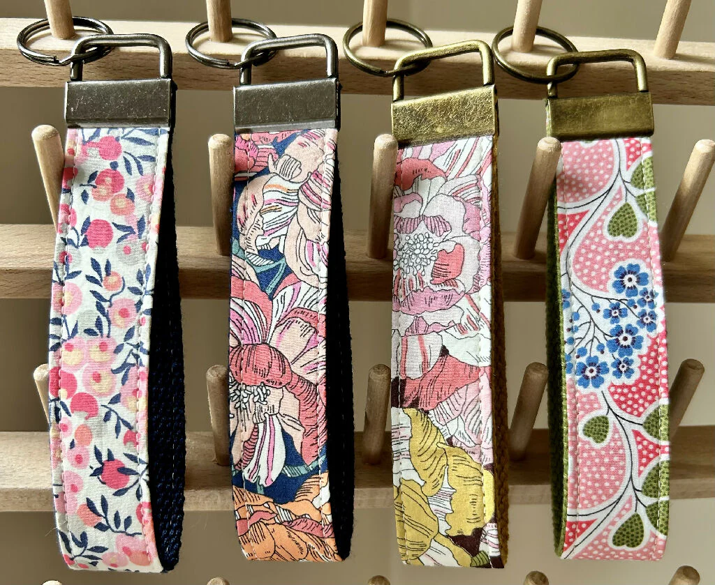 Liberty Fabric Keyring 3 - Image 2