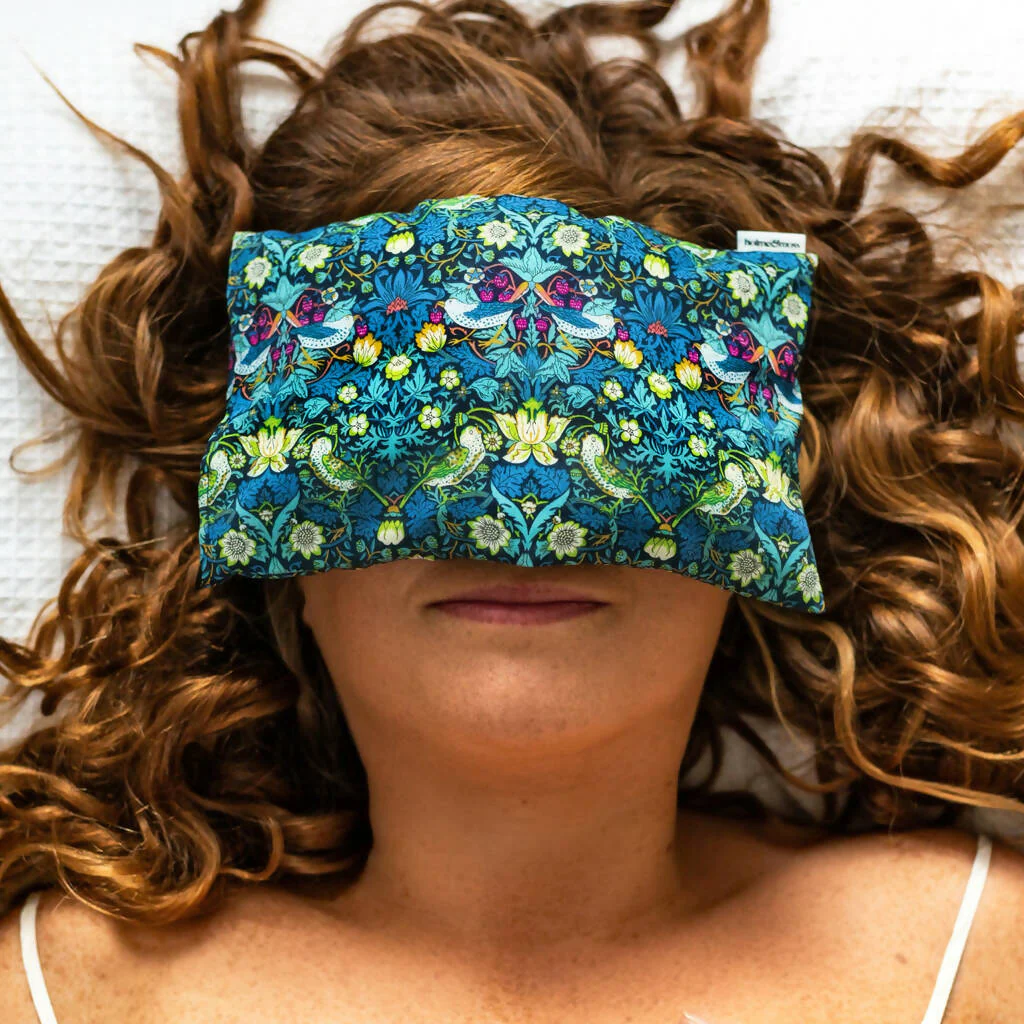 Liberty Lavender and Chamomile Eye Pillow - Wild Flowers Print - Image 4