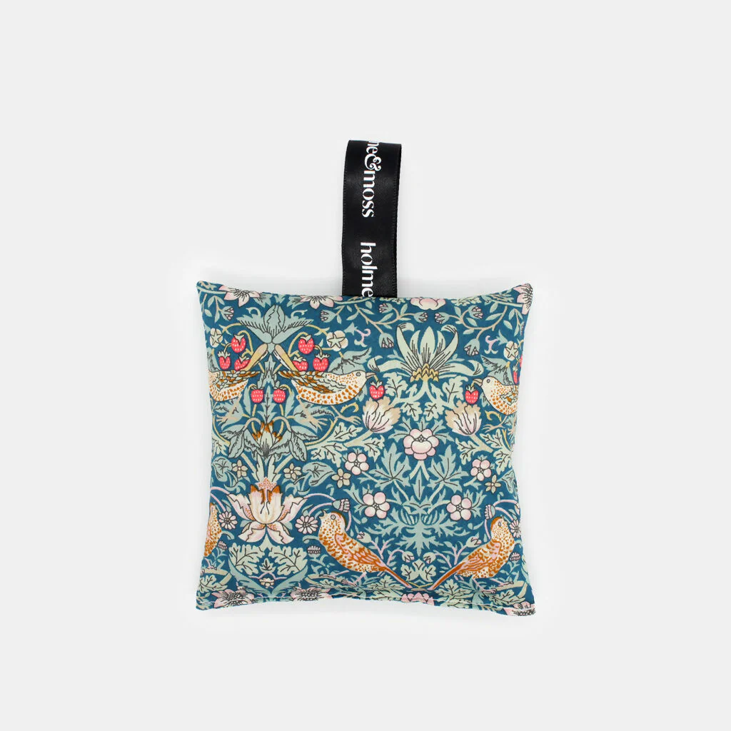 Liberty Lavender Bag - Strawberry Thief P Print - Image 2