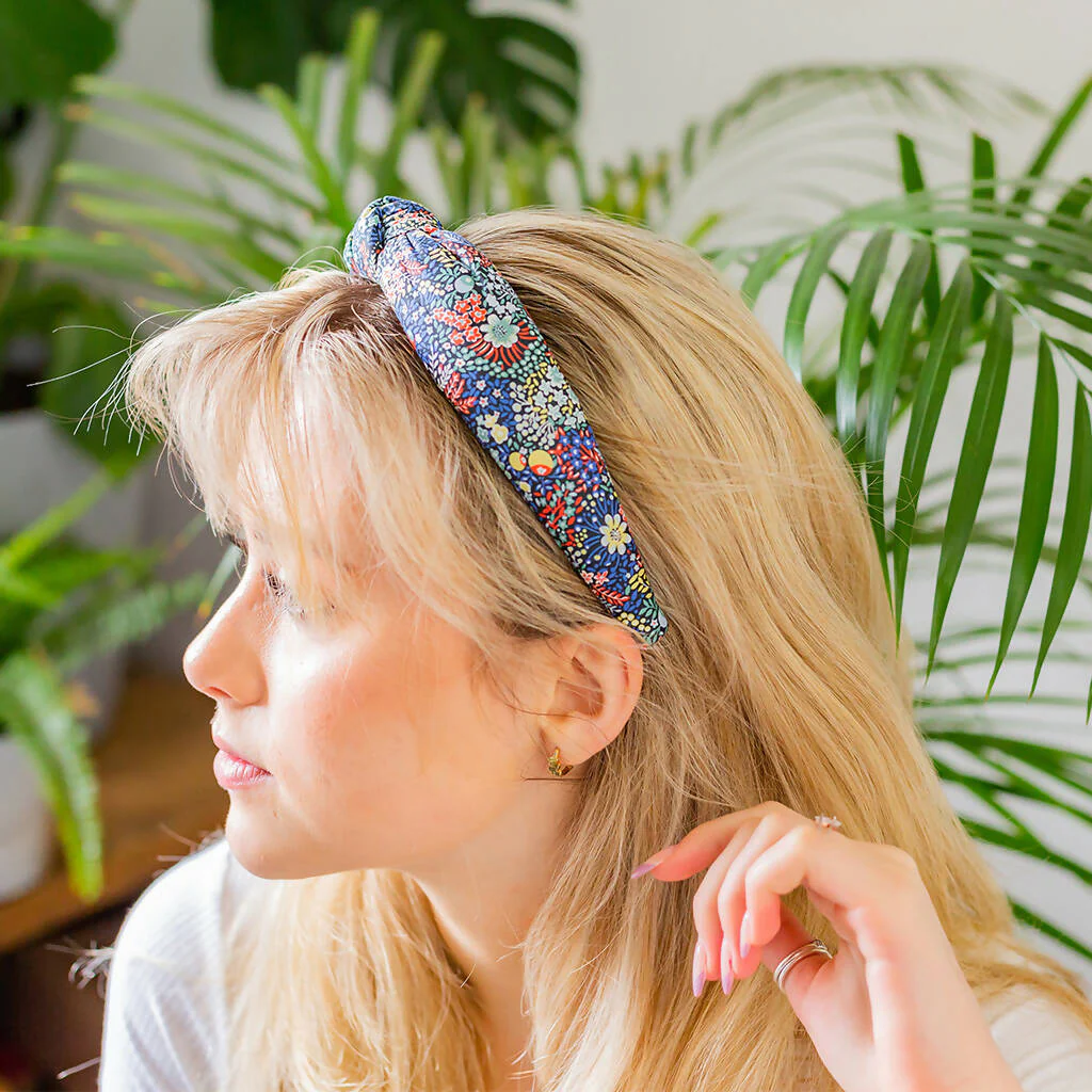 Liberty Padded Knot Headband - Capel G Print - Image 7