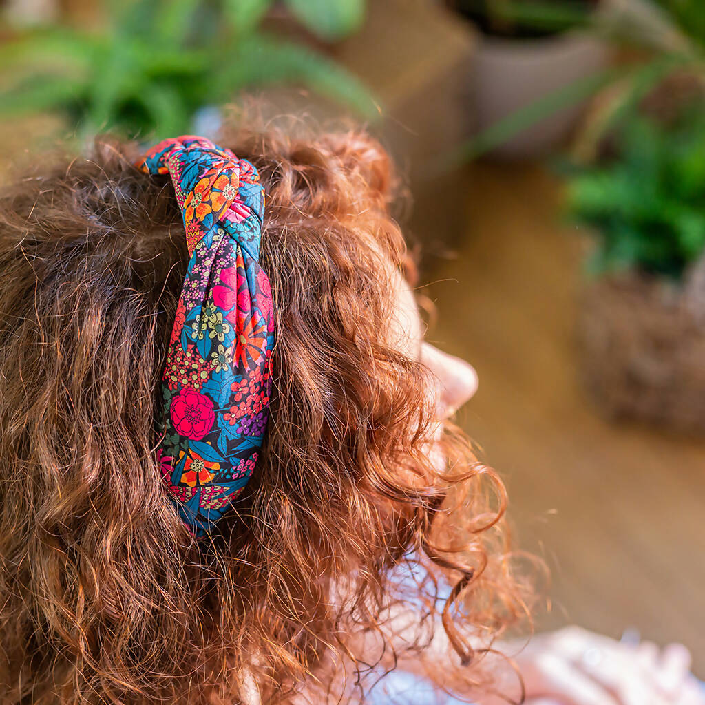 Liberty Padded Knot Headband - Capel G Print - Image 8