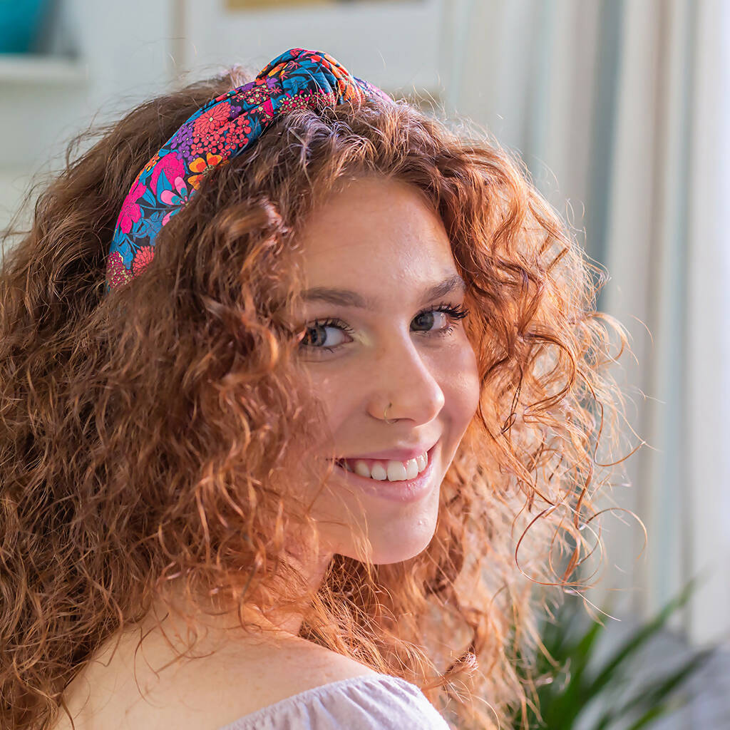 Liberty Padded Knot Headband - Ciara C Print - Image 3
