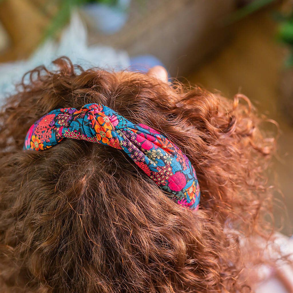 Liberty Padded Knot Headband - Ciara C Print - Image 4