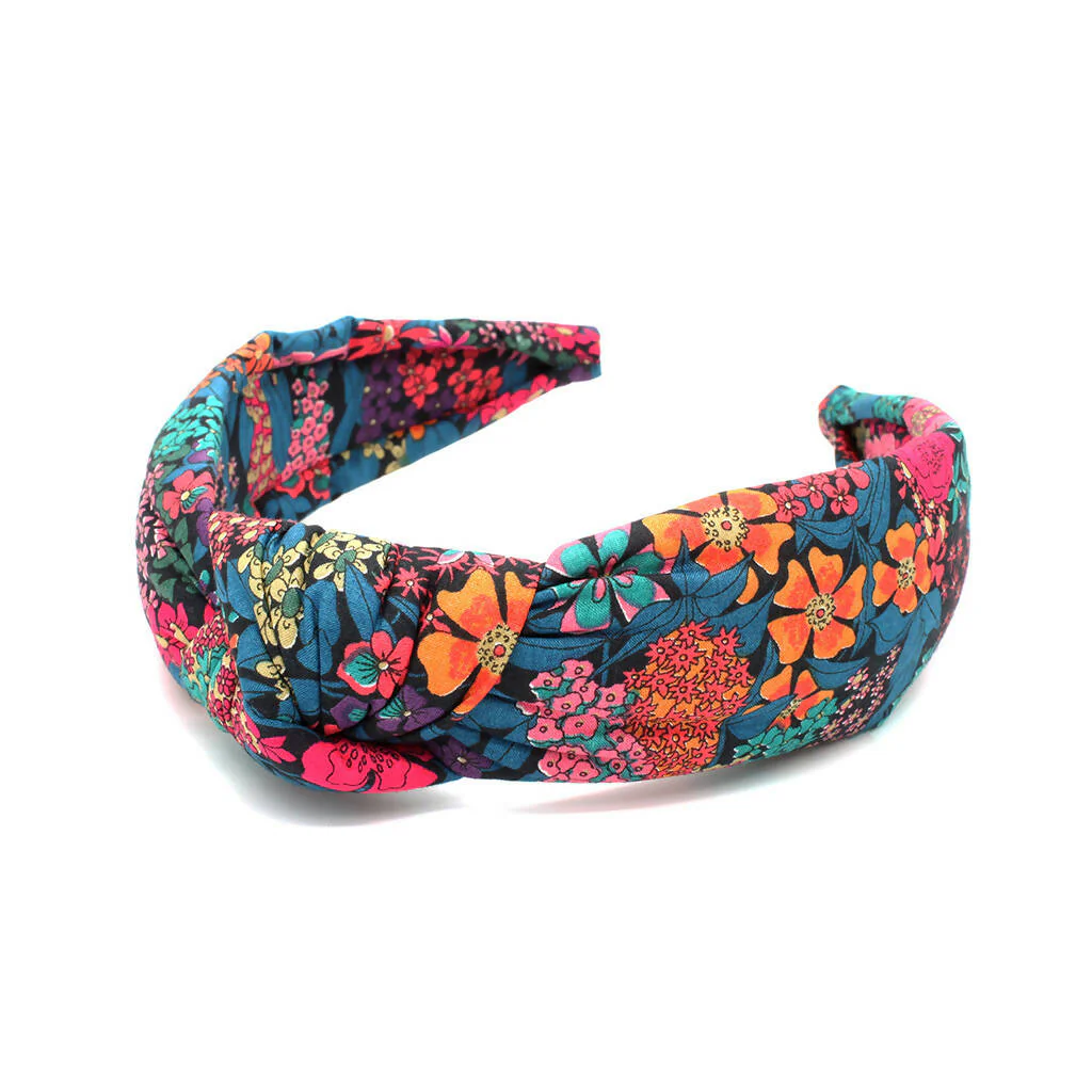 Liberty Padded Knot Headband - Ciara C Print - Image 7