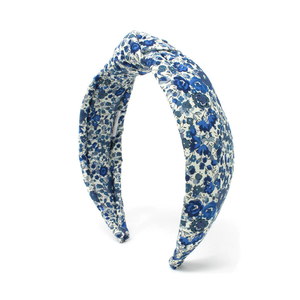 Liberty Padded Knot Headband - Emma and Georgina B Print - Image 5