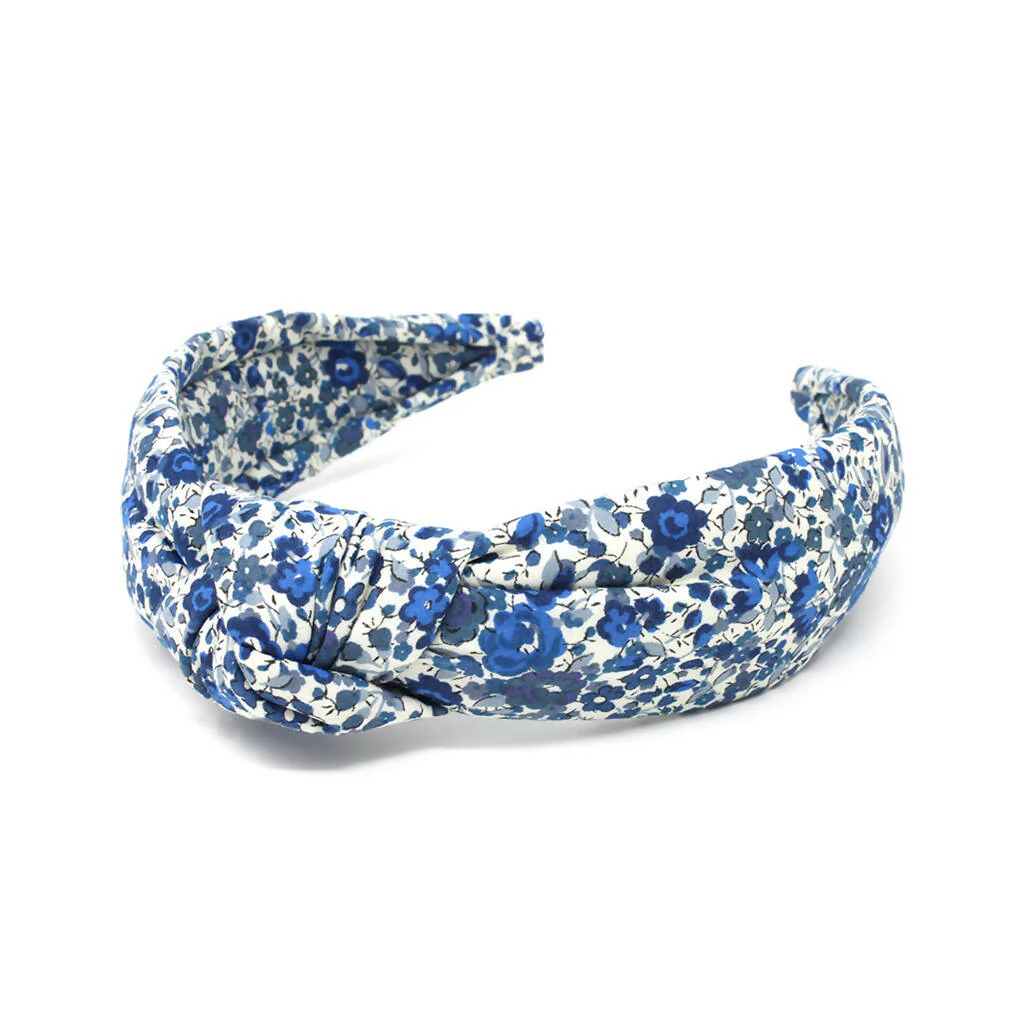 Liberty Padded Knot Headband - Emma and Georgina B Print - Image 6