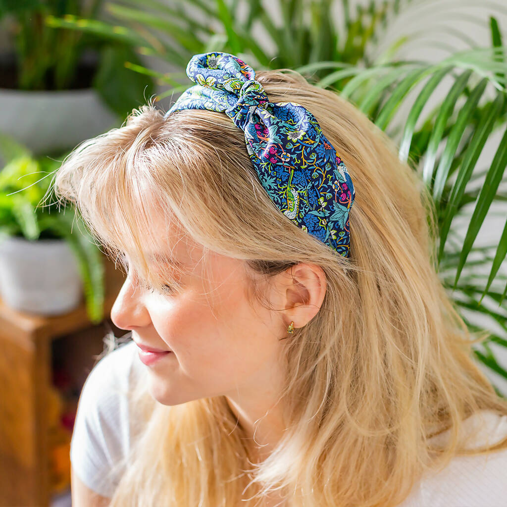 Liberty Side Bow Headband - Capel G Print - Image 9