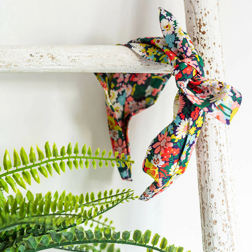 Liberty Side Bow Headband - Thorpe C Print - Image 4