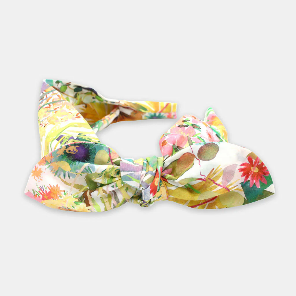 Liberty Side Bow Headband - Tresco F Print - Image 5