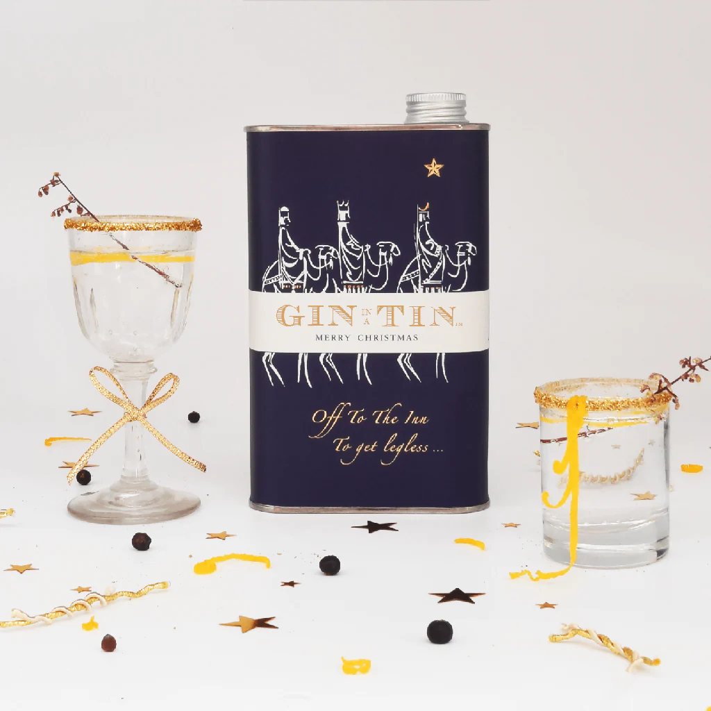Limited Edition: Christmas Gin In A Tin, "Off To The Inn..." | 50cl Tin