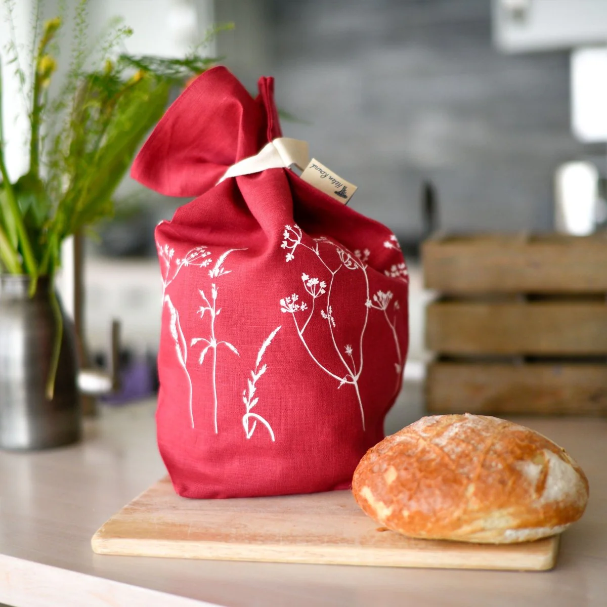Linen Bread Bag - Hedgerow Collection - Image 7