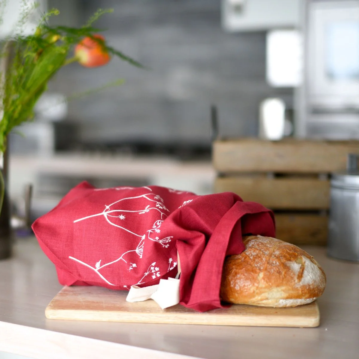 Linen Bread Bag - Hedgerow Collection - Image 8