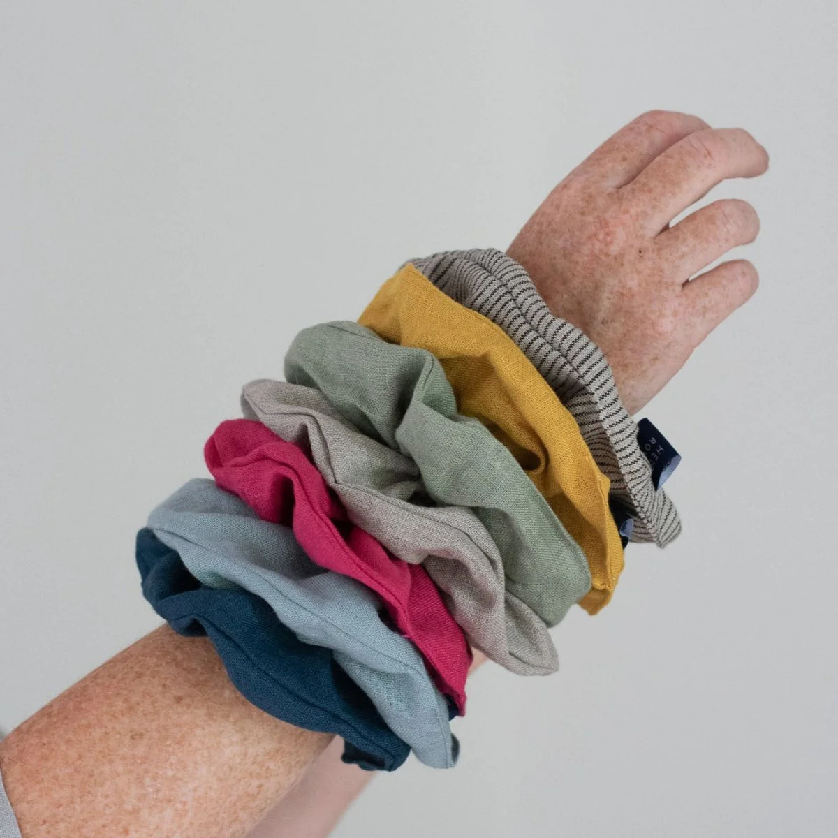 Linen Hair Scrunchie