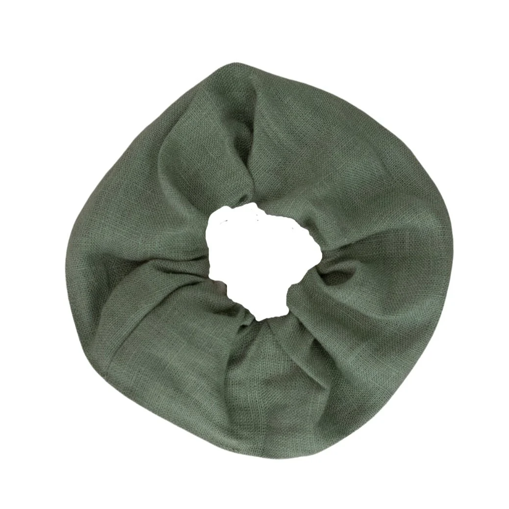 Linen Hair Scrunchie - Image 5