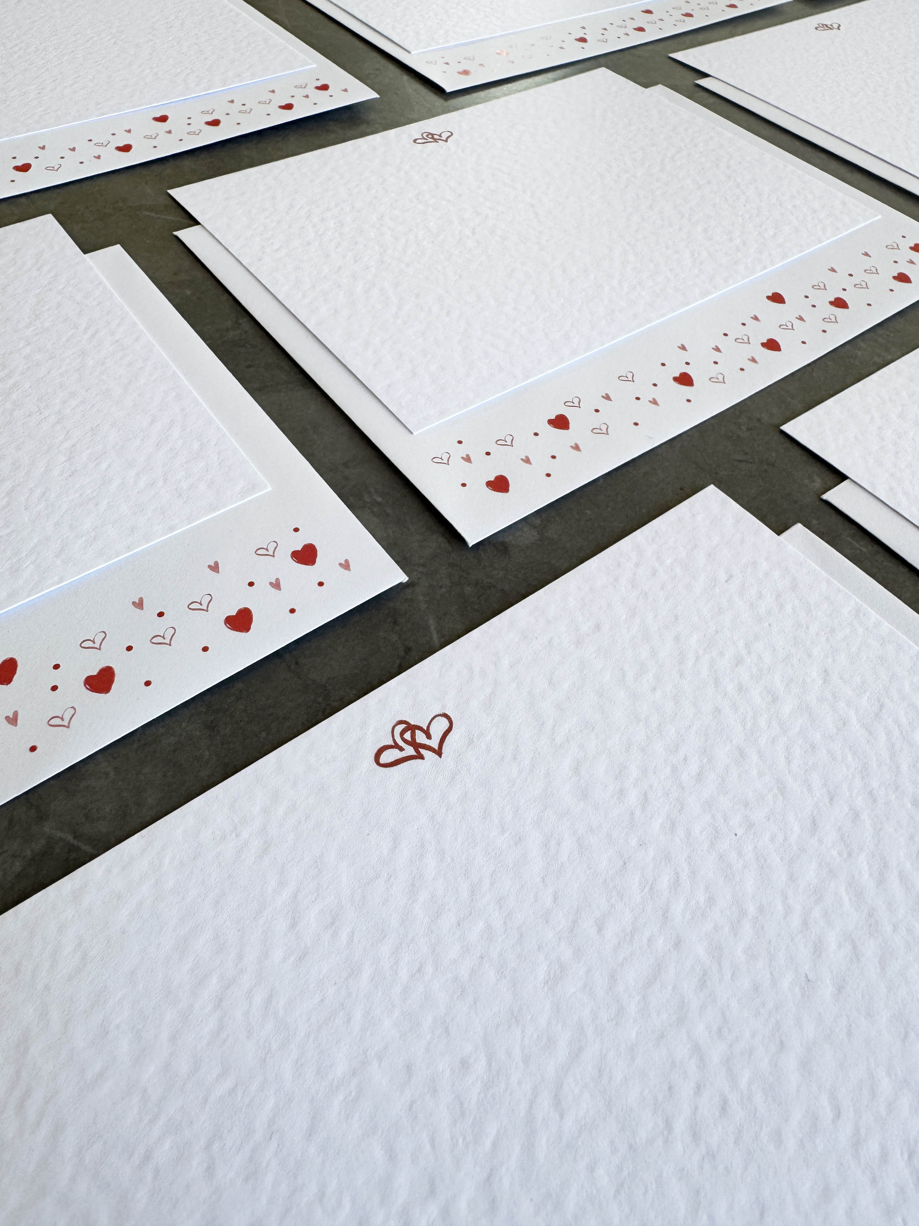Linked Hearts Note Cards - Image 4